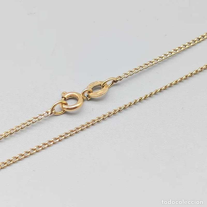 Joyeria: Corrente Curb de 38 cm em ouro de 18 quilates com Pingente do signo Escorpi&atilde;o, 2,73 g