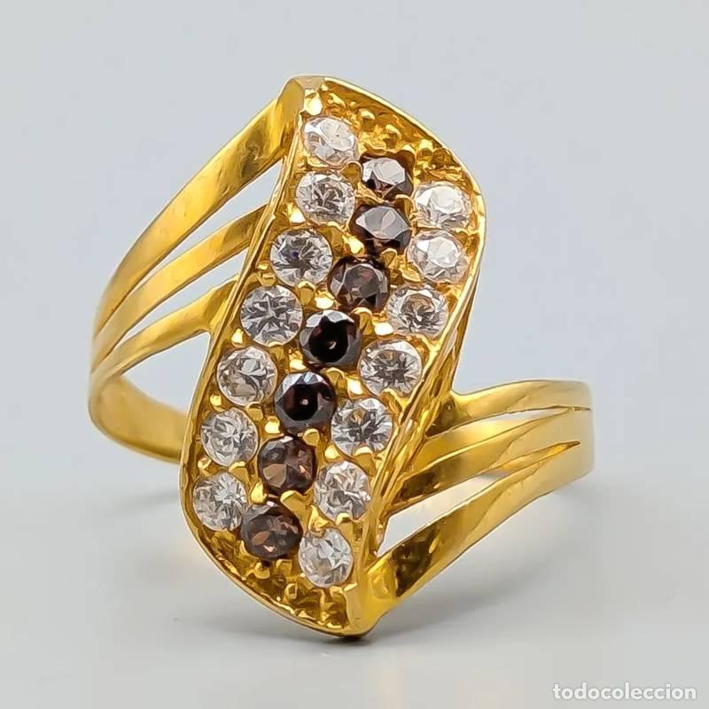 Joalharia: Anel em ouro 18 quilates, 1,28 gramas, 18mm