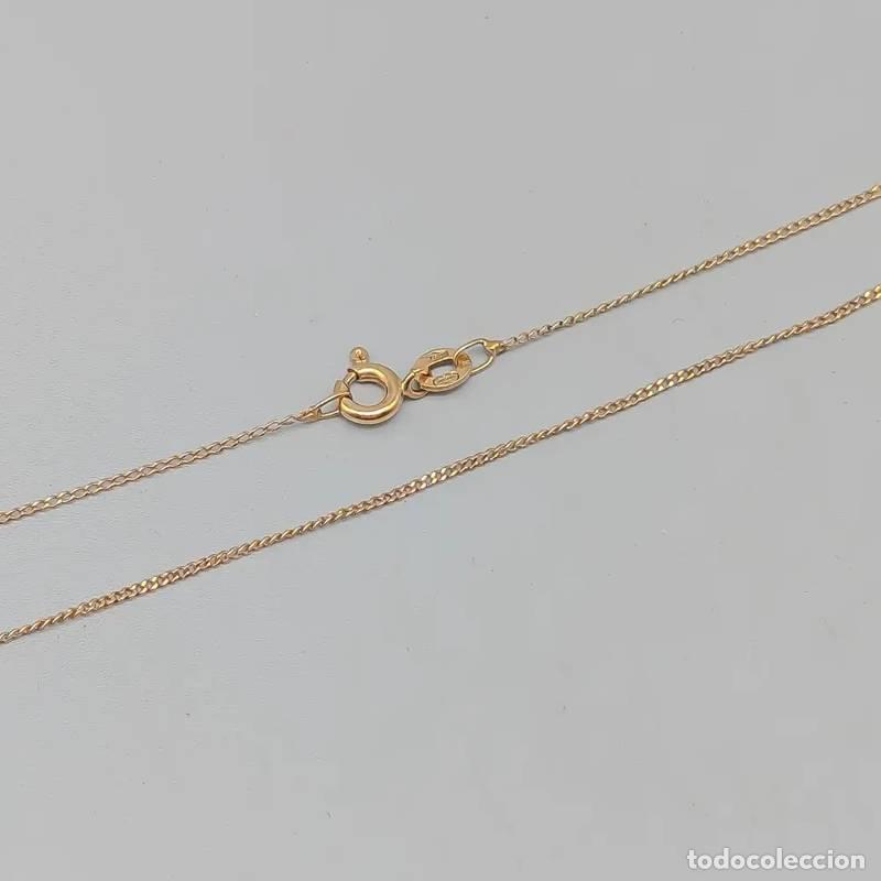 Jewelry: Corrente Curb de 44 cm em ouro 18 quilates, 4,83 g