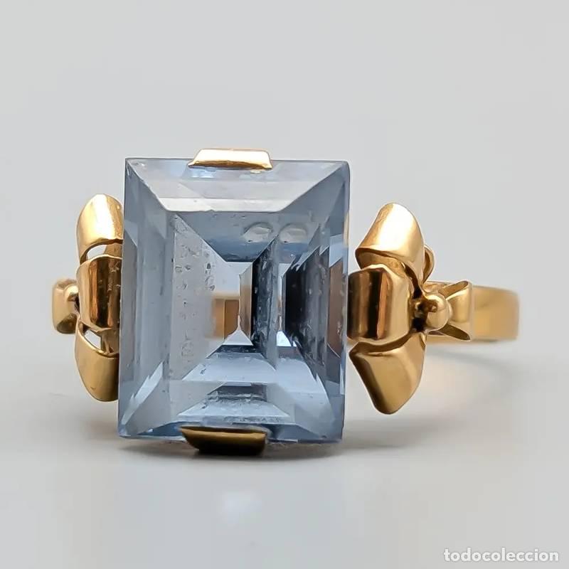 Joalharia: Anel em ouro 18 quilates, 6,43 gramas, 18,25mm