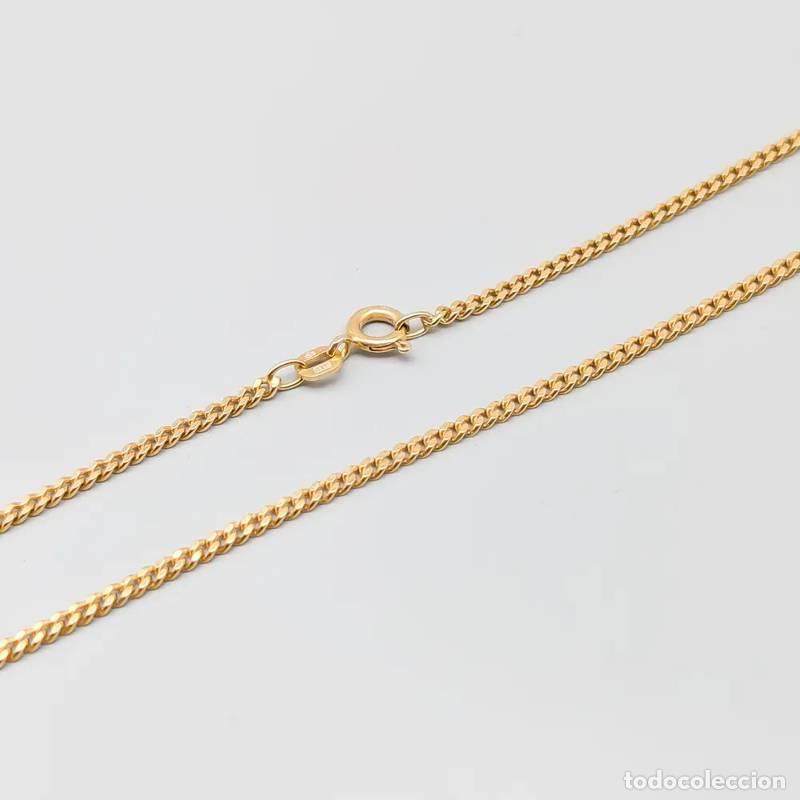 Gioielleria: Corrente Curb de 50 cm em ouro 18 quilates, 14,22 g