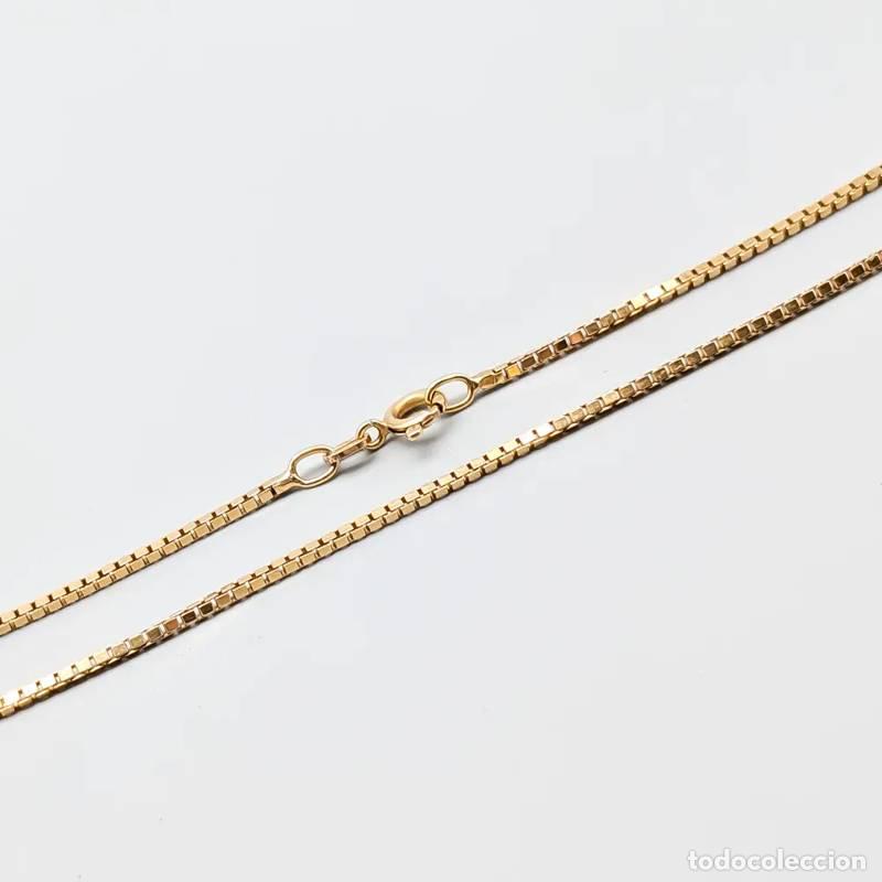 Gioielleria: Corrente Singapura de 43,5 cm em ouro de 18 quilates com Pingente de p&eacute;rola, 6,65 g