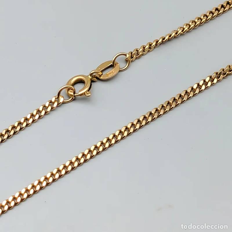 Jewelry: Corrente Curb de 51 cm em ouro 18 quilates, 5,84 g
