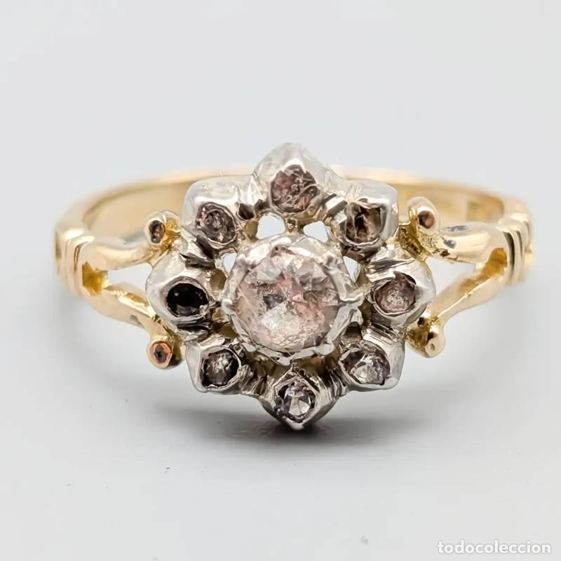 Joalharia: Anel em ouro Bismarck 18 quilates, 1,11 gramas, 16mm