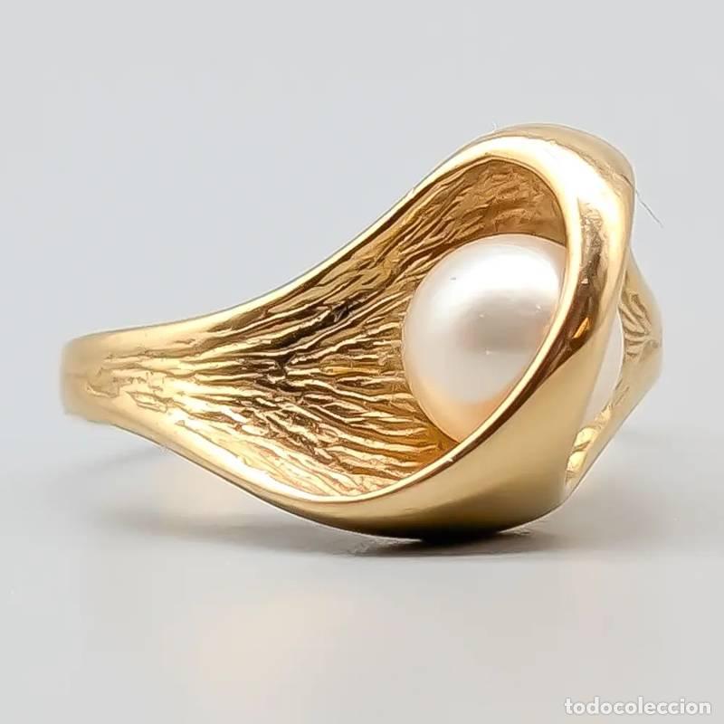 Joalharia: Anel em ouro Bismarck 18 quilates, 2,13 gramas, 17,25mm