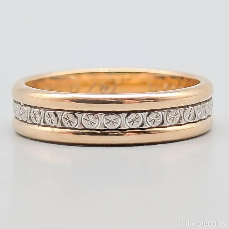 Joalharia: Anel em ouro com R&ouml;da Stenar 18 quilates 5,7 gramas 19mm