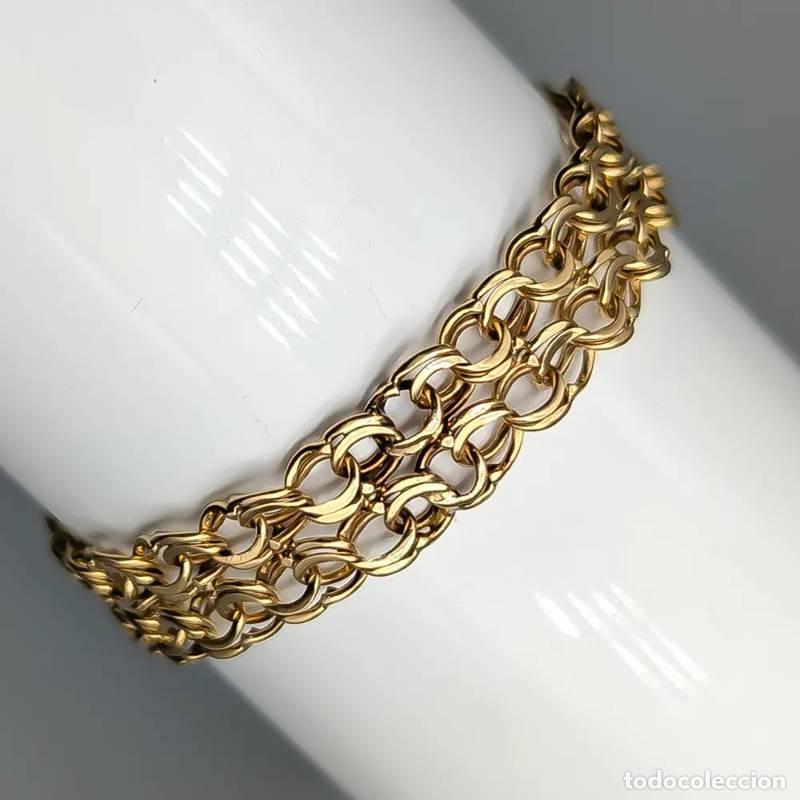 Jewelry: Corrente Curb em Ouro 18 quilates de 50,5cm, 9,42 gramas