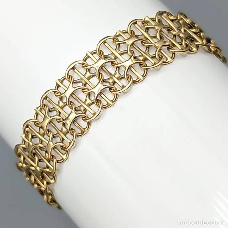 Jewelry: Corrente tipo caixa de 41 cm em ouro de 18 quilates, 2,48 g