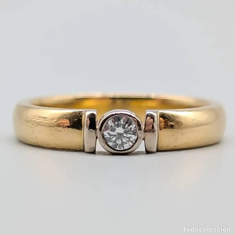 Joalharia: Anel em ouro com Vita Stenar 18 quilates 1,57 gramas 17,75mm