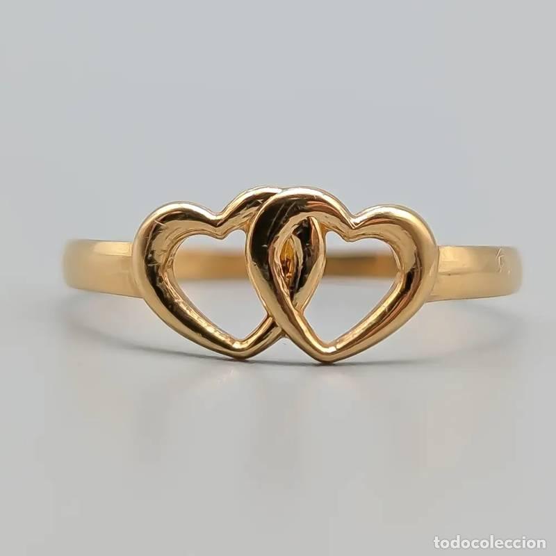 Joyeria: Anel em ouro com Lila e Vita Stenar 18 quilates 6,28 gramas 15mm