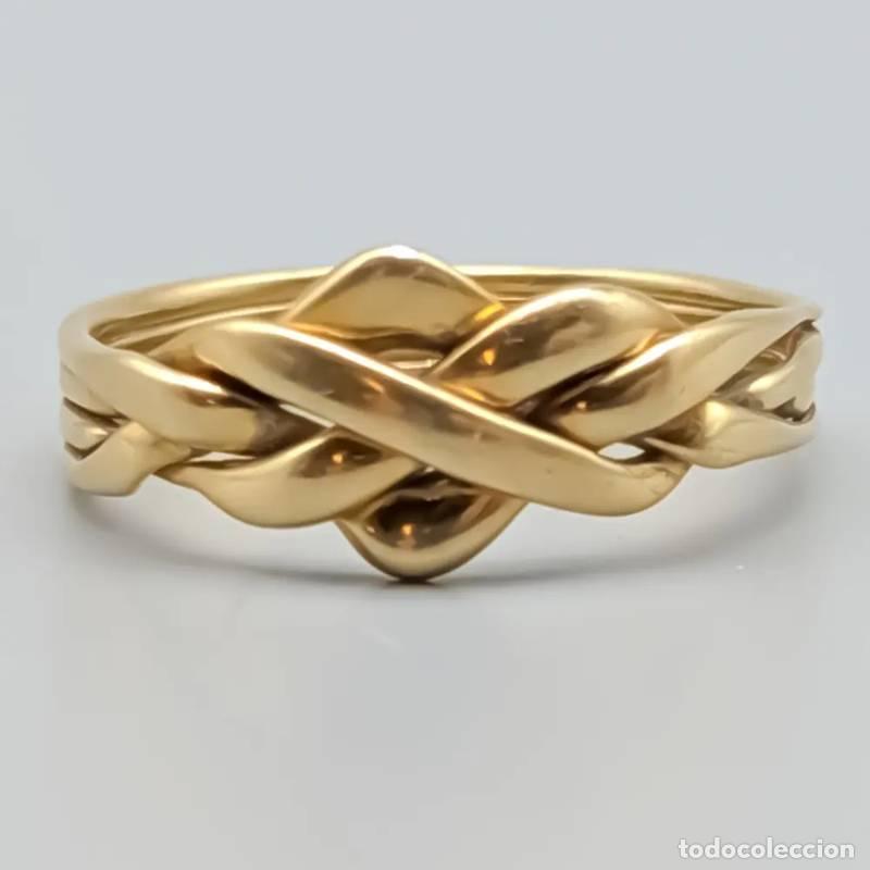 Gioielleria: Anel em ouro multicolor com Vit Sten 18 quilates 3,51 gramas 19,75mm