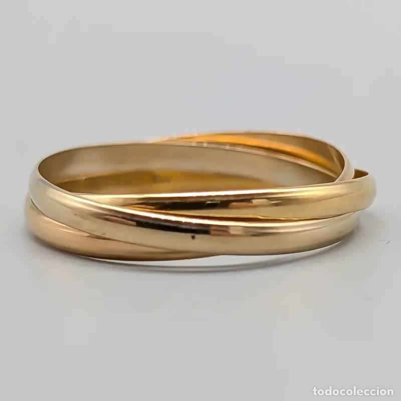 Gioielleria: Anel em ouro com pedra opalino 18 quilates, 1,41 gramas, 17mm