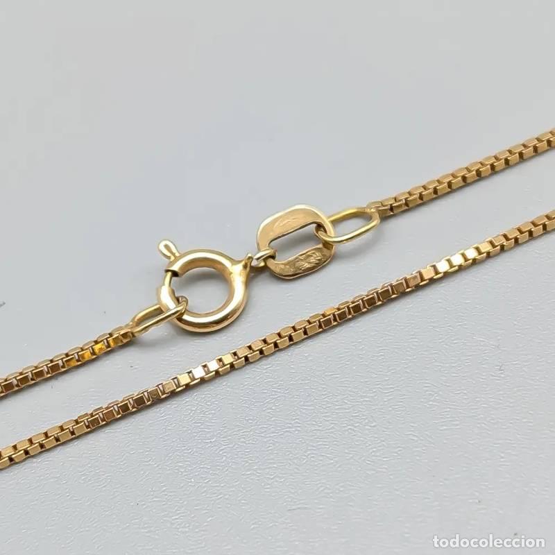 Joaillerie: Corrente Figaro em ouro 18 quilates de 19 cm, 2,41 g