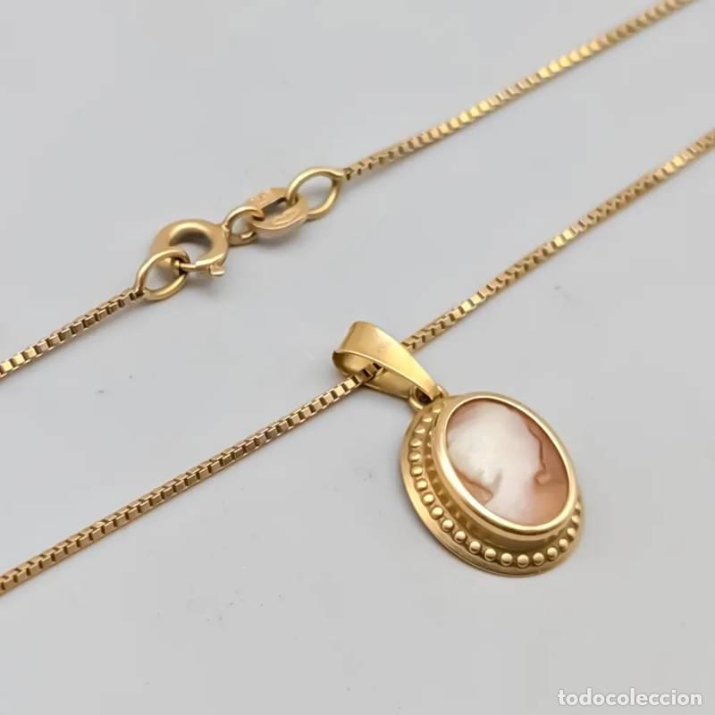 Joaillerie: Corrente Jo'ans Curb de 50,5 cm em ouro branco de 18 quilates com Pingente gravado, 19,75 g