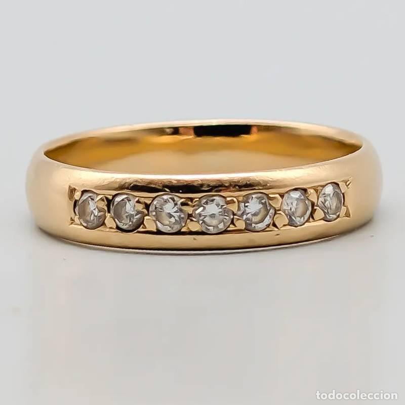 Gioielleria: Anel em ouro multicolorido 18 quilates, 3,84 gramas, 17,75mm