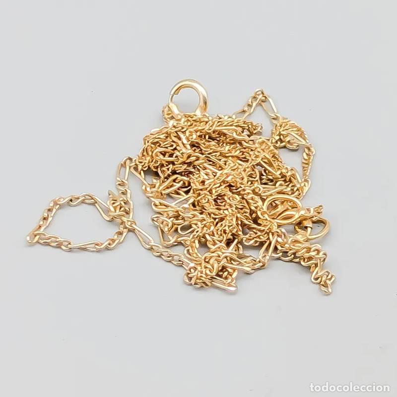 Joaillerie: Corrente X de 42 cm em ouro de 18 quilates, 5,11 g