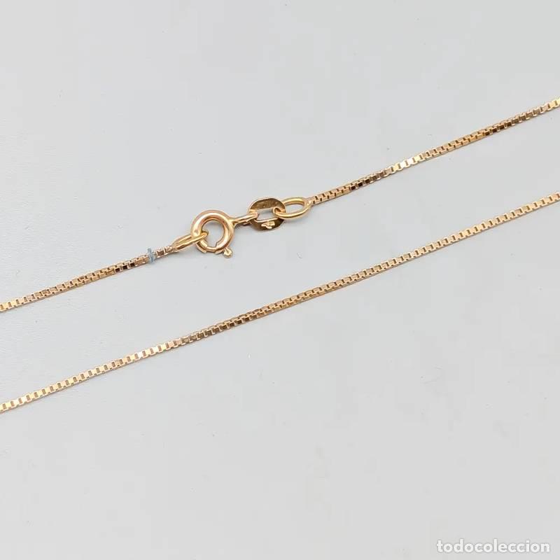 Joaillerie: Corrente Singapura de 40 cm em ouro de 18 quilates, 4,2 g