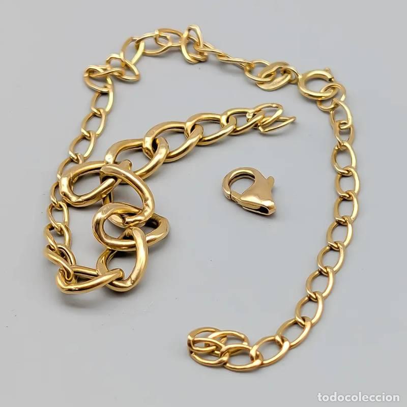 Joaillerie: Kravattn&aring;l em Ouro Ankare 18 quilates 1,23 gramas 42mm