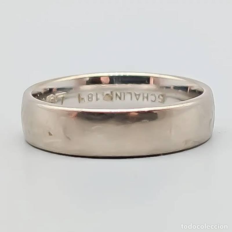 Gioielleria: Anel em ouro multicolorido com pedra branca 18 quilates, 2,89 gramas, 17,75mm