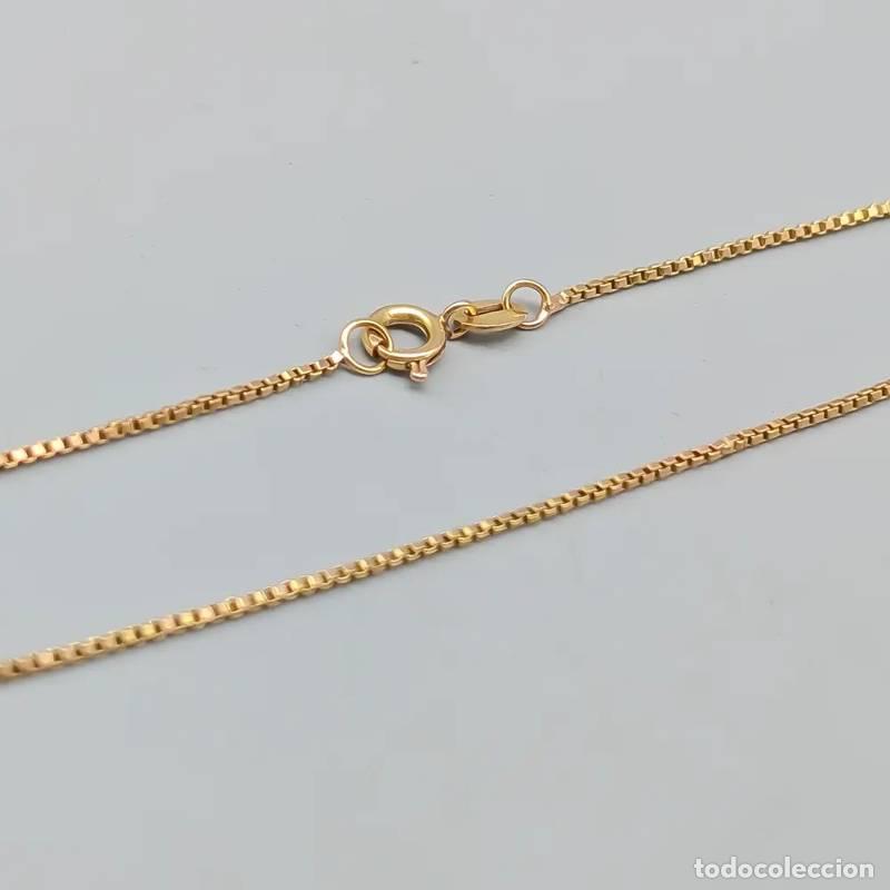 Joaillerie: Corrente Singapura em ouro rosa 18 quilates, 42 cm, 1,16 g