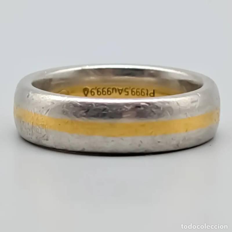 Gioielleria: Anel em ouro com p&eacute;rolas brancas 18 quilates, 5,44 gramas, 18,75mm