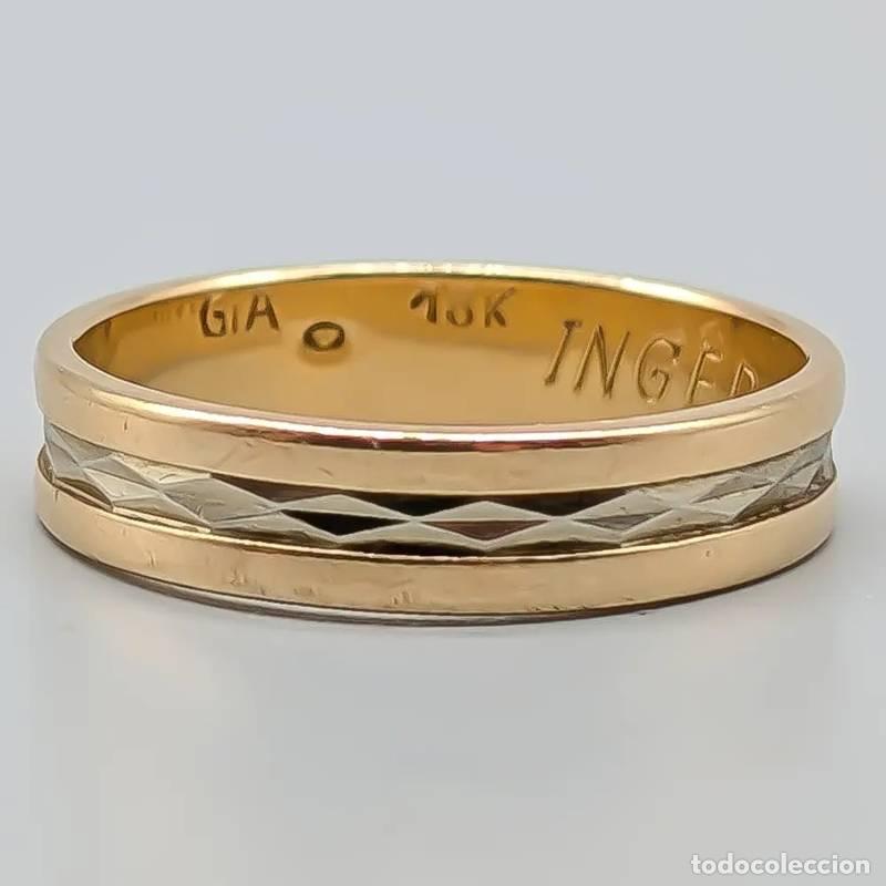 Joaillerie: Anel em ouro com Rosa Sten 18 quilates 3,69 gramas 19,25mm