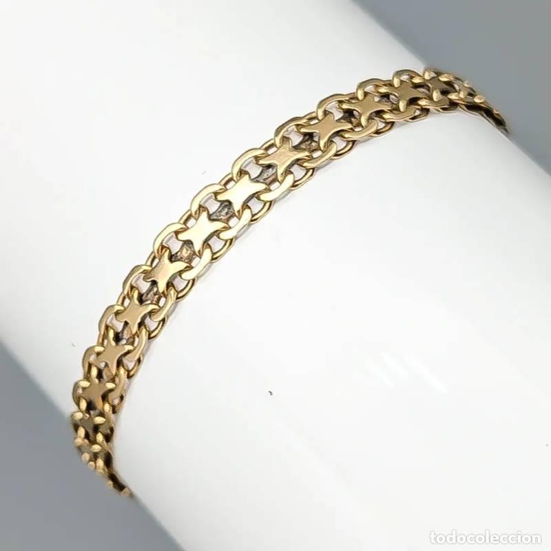 Jewelry: Corrente tipo caixa de 45 cm em ouro de 18 quilates, 2,83 g