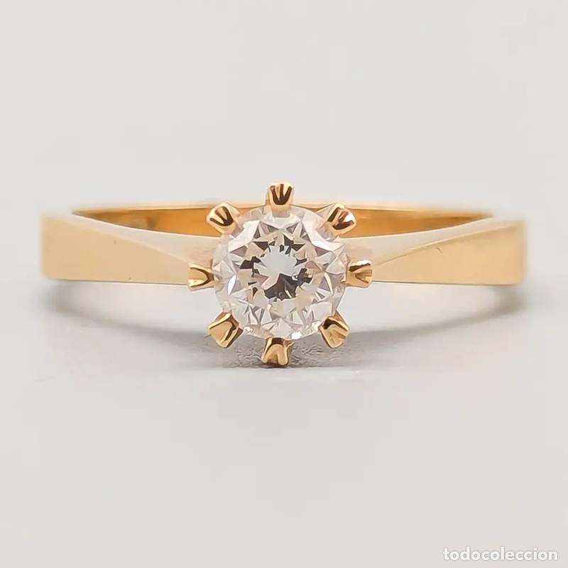 Jewelry: Anel estampado em ouro multicolorido 18 quilates, 4,01 gramas, 16,25mm