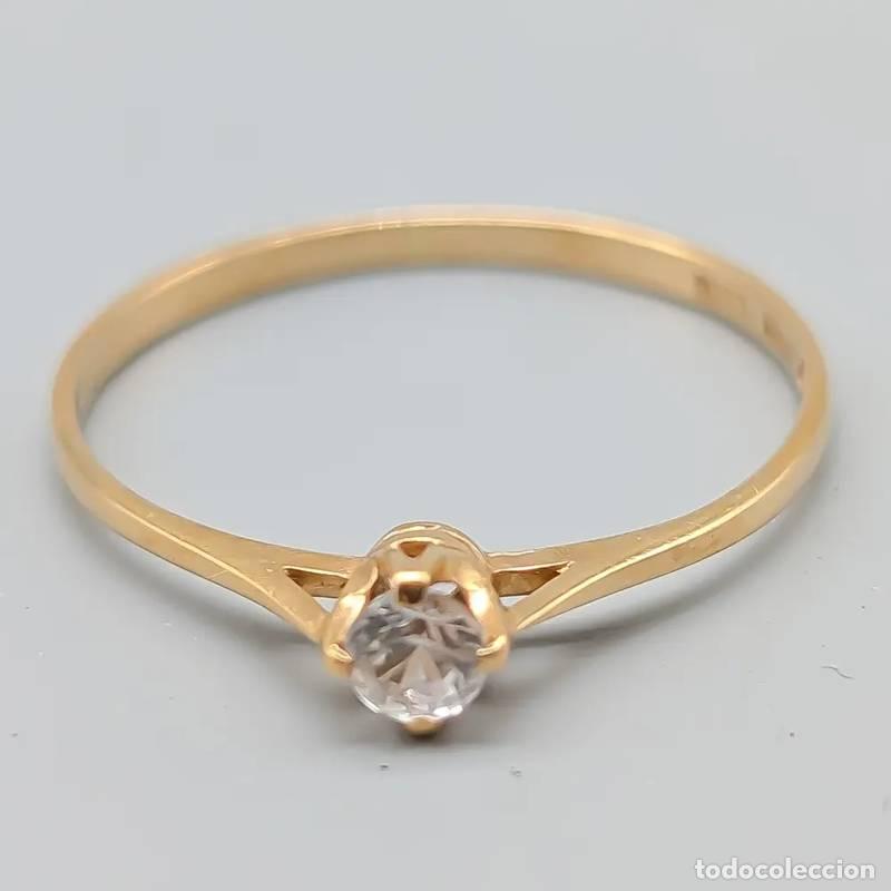 Jewelry: Anel estampado em ouro multicolorido 18 quilates, 4,95 gramas, 19,25mm