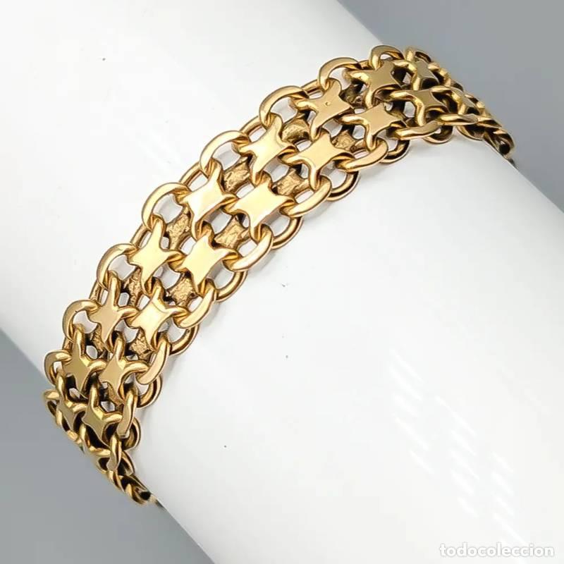 Jewelry: Corrente tipo caixa de 45,5 cm em ouro de 18 quilates, 1,97 g