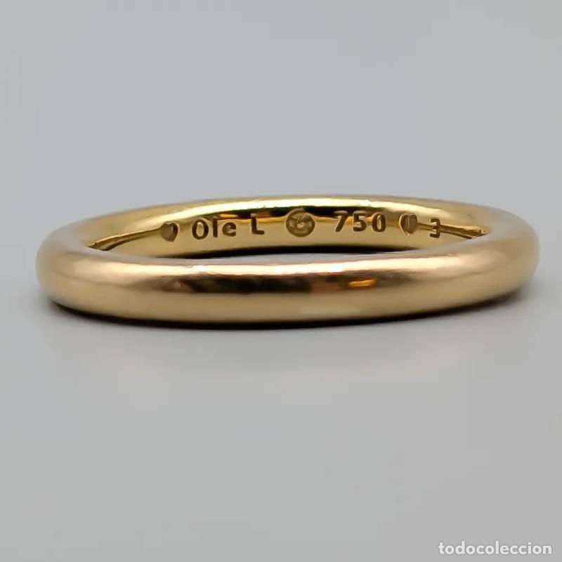 Joaillerie: Anel em ouro de 9 quilates, 4,49 g, 19,75 mm