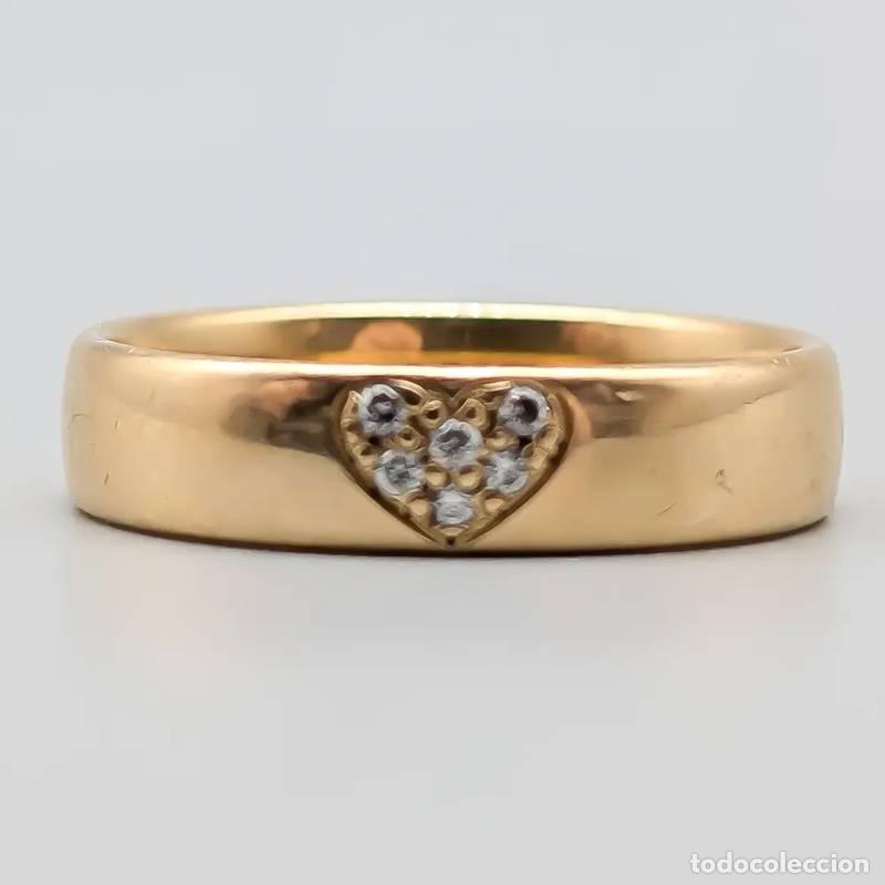 Jewelry: Anel em ouro multicolorido 18 quilates, 1,74 gramas, 17,15mm