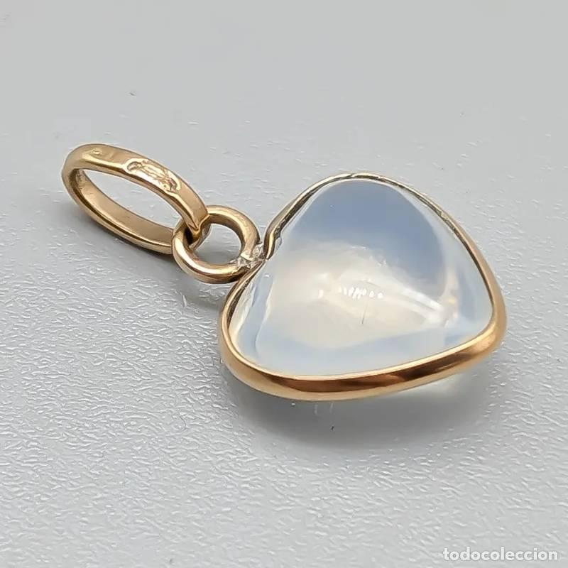 Gioielleria: Pingente de diamante em ouro 18 quilates, 0,79 gramas, 12mm