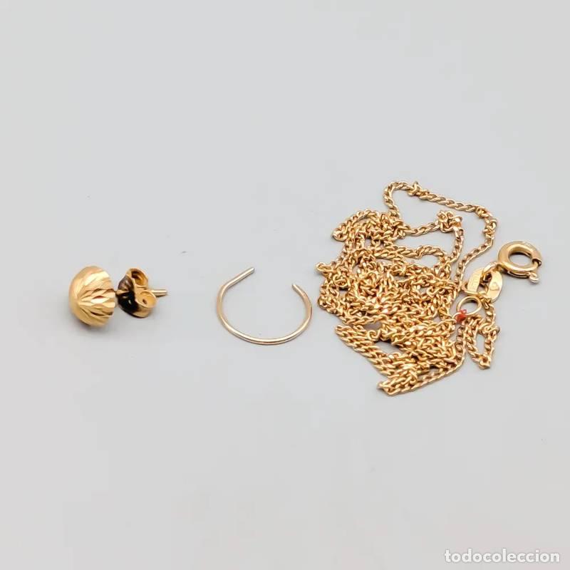 Gioielleria: Lote de ouro 18 quilates 0,7 gramas