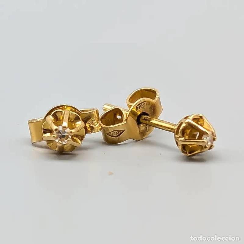 Schmuck: Argolas em ouro com M&ouml;nster 18 quilates 1,79 gramas 18mm