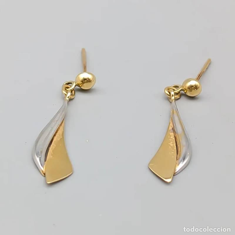 Joyeria: Brincos em ouro com Kam&eacute; 18 quilates 1,21 gramas 12mm