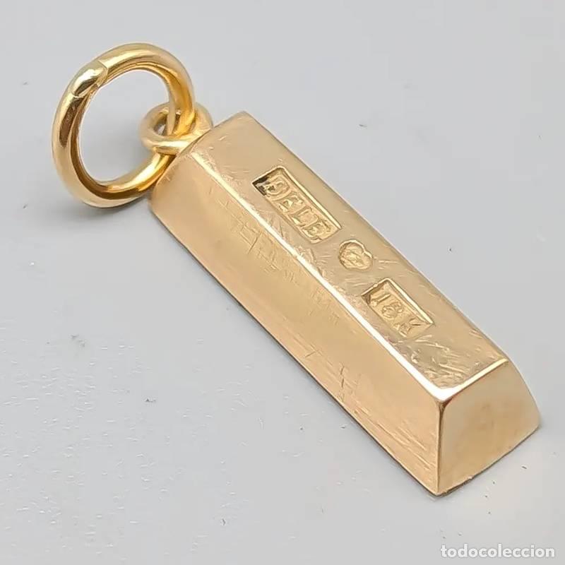 Joyeria: Pingente em ouro 9 quilates com olho grego, 0,99 gramas, 11mm