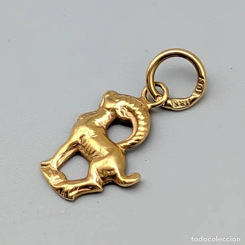 Gioielleria: Pingente em Ouro com Emalj Nyckelpiga 18 quilates 0,82 gramas 11mm