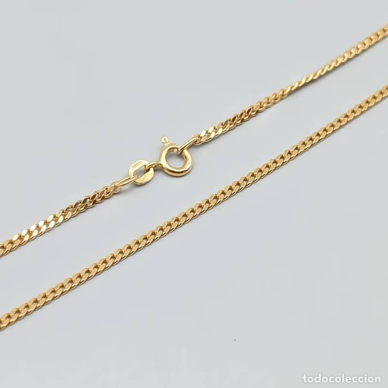 Joalharia: Colar de 46 cm em ouro de 18 quilates com ametista, 18,57 g