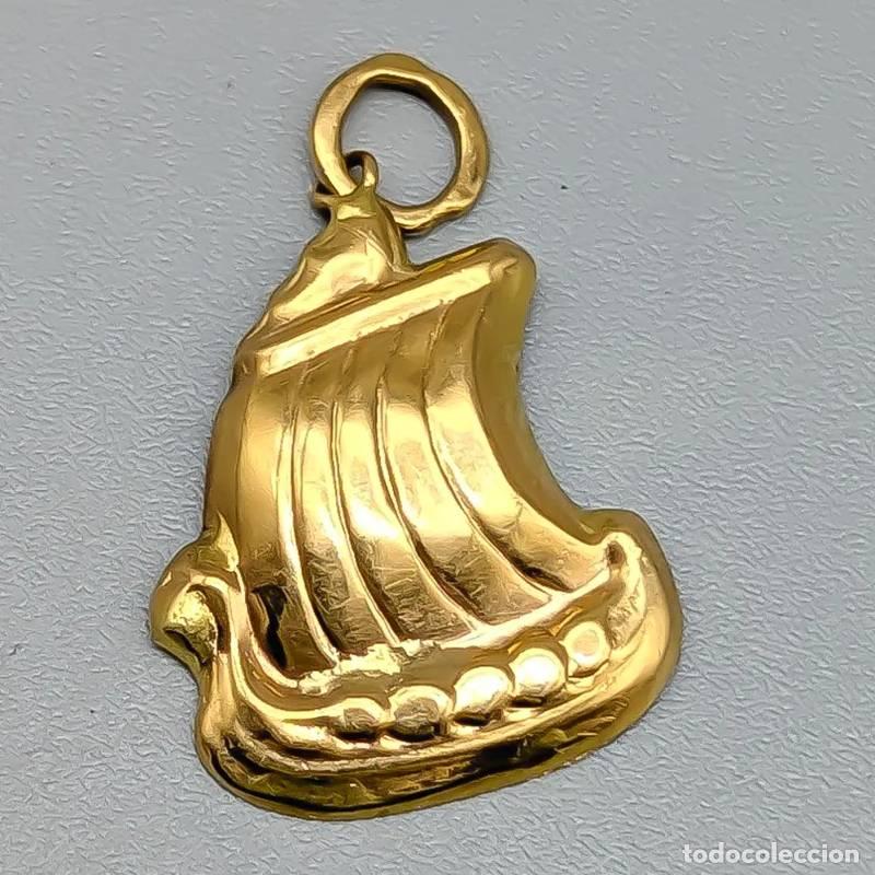 Jewelry: Pingente em ouro com Kam&eacute; 18 quilates 1,28 gramas 19mm