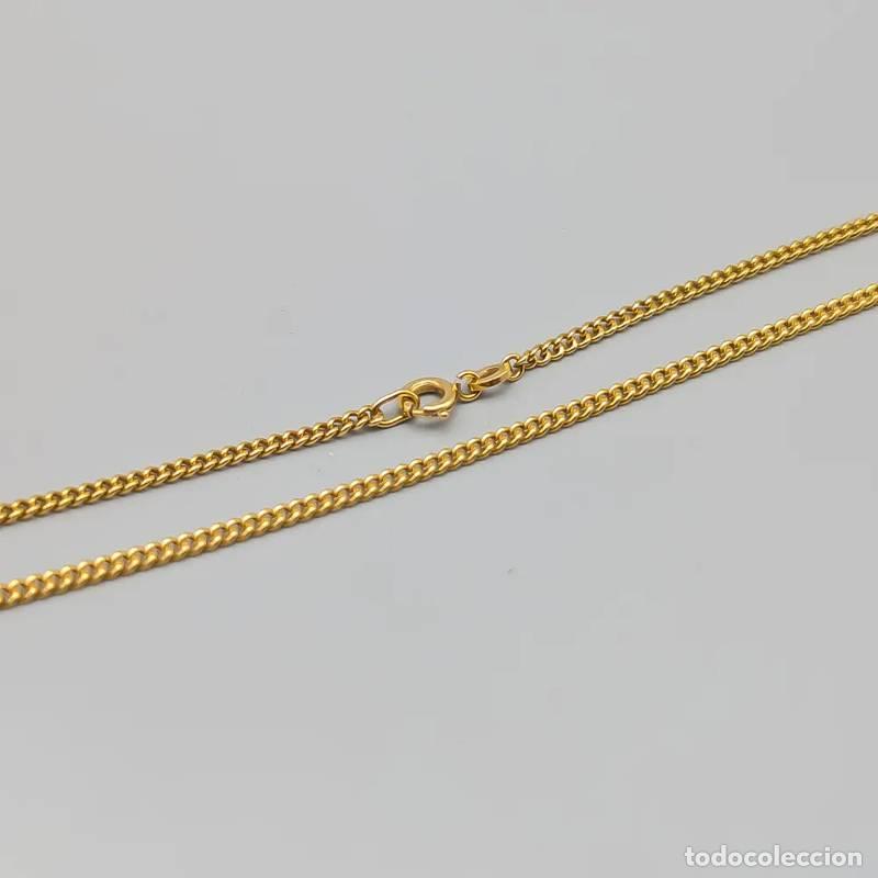 Gioielleria: Corrente Curb de 36,5 cm em ouro 18 quilates, 1,42 g