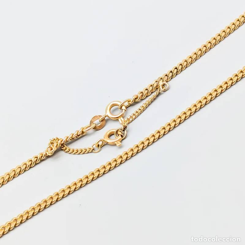 Jewelry: Corrente Curb de 44,5 cm em ouro 18 quilates, 2,16 g