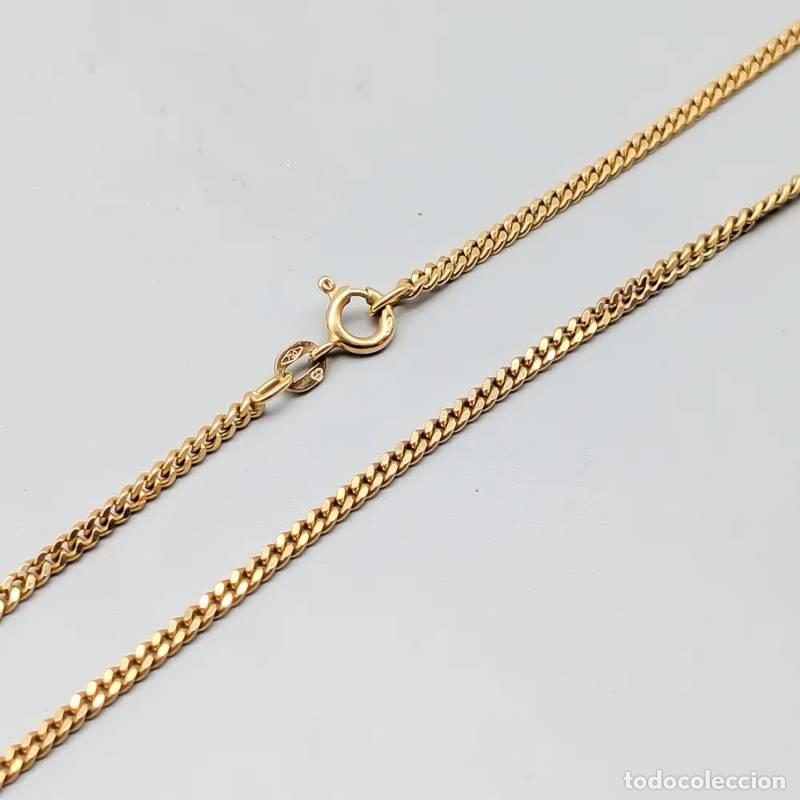 Gioielleria: Corrente Curb de 51 cm em ouro 18 quilates, 9,9 g