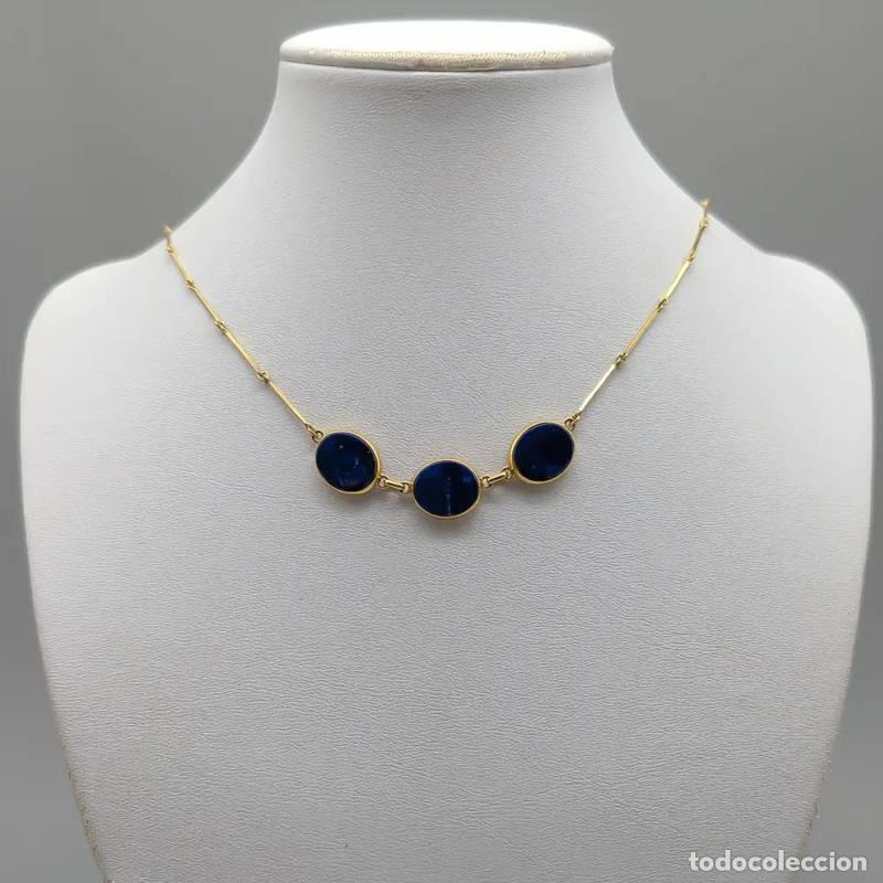 Schmuck: Corrente de elos de 45 cm em ouro de 18 quilates com Pingente, 11,54 g