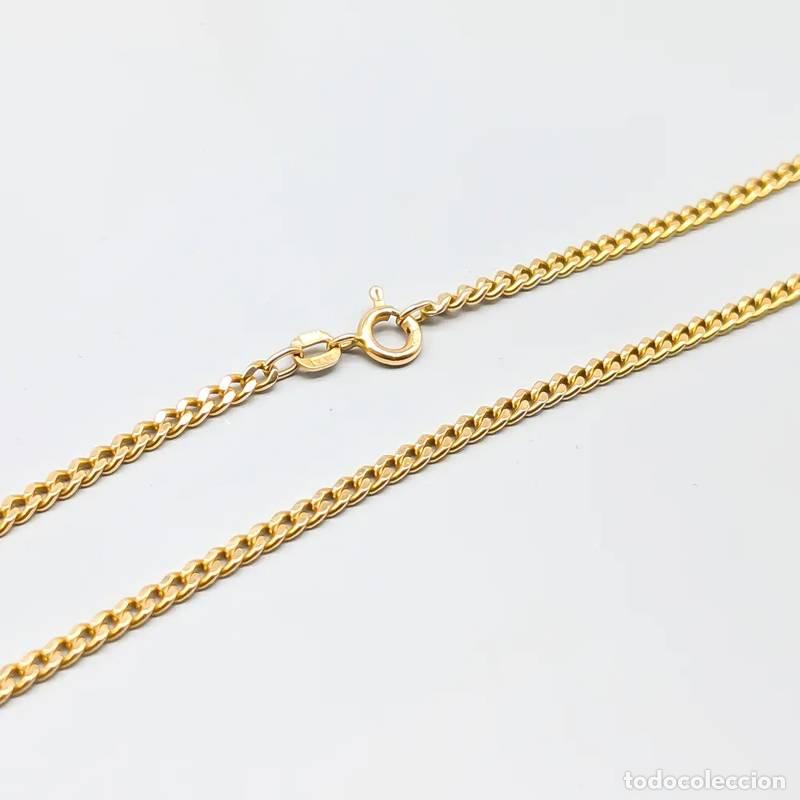 Schmuck: Corrente em X de 22,5 cm em ouro de 18 quilates com detalhes em ouro, 13,85 g