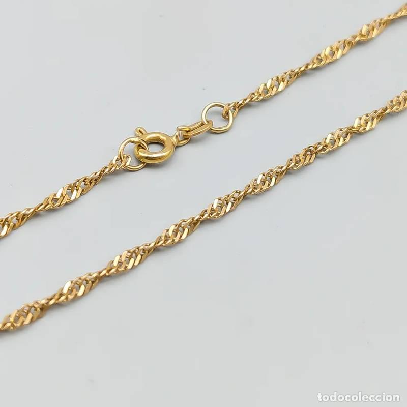 Schmuck: Corrente Fantasy de 42,5 cm em ouro vermelho de 18 quilates, 1,23 g