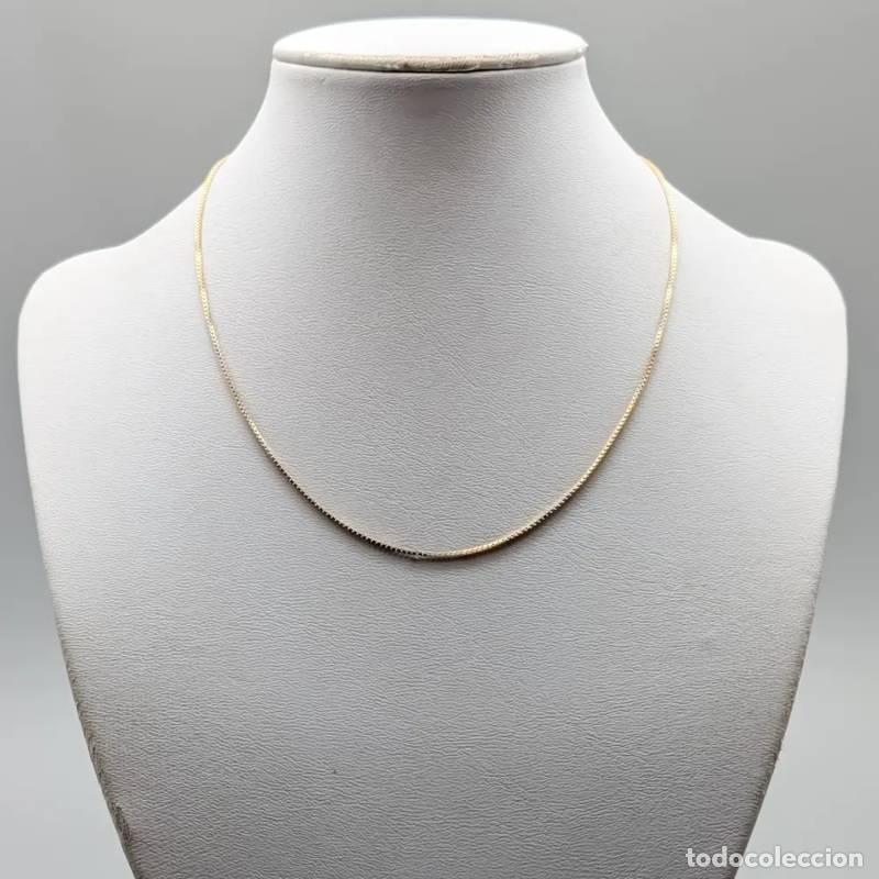 Schmuck: Corrente Figaro de 48 cm em ouro de 18 quilates, 2,63 g