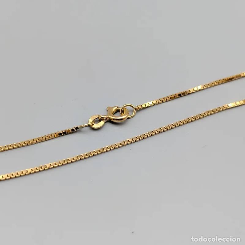 Jewelry: Corrente Jo'ans Curb de 47,5 cm em ouro de 18 quilates, 12,13 g