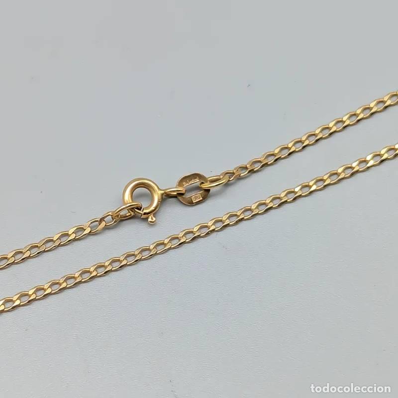 Jewelry: Corrente Curb de 21 cm em ouro 18 quilates, 8,86 g
