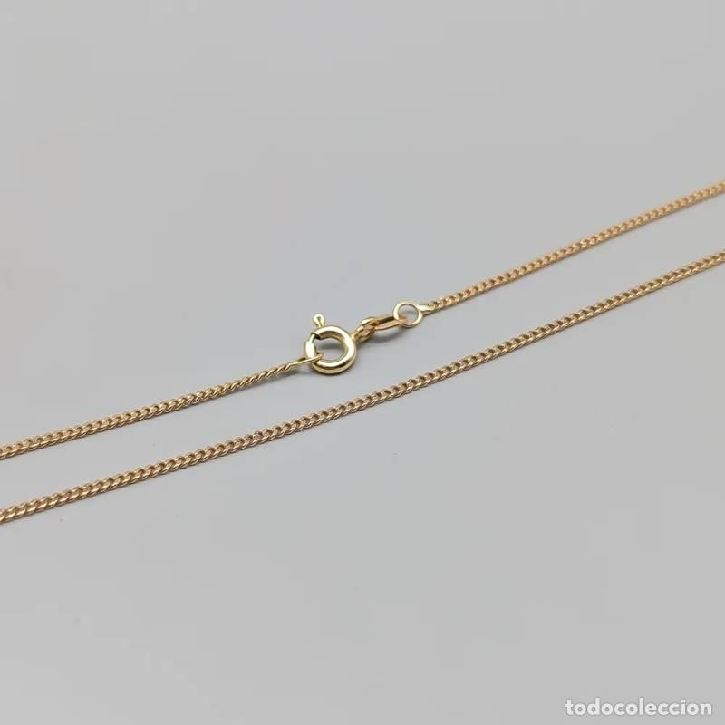 Joaillerie: Corrente Curb de 43 cm em ouro 18 quilates, 3,33 g